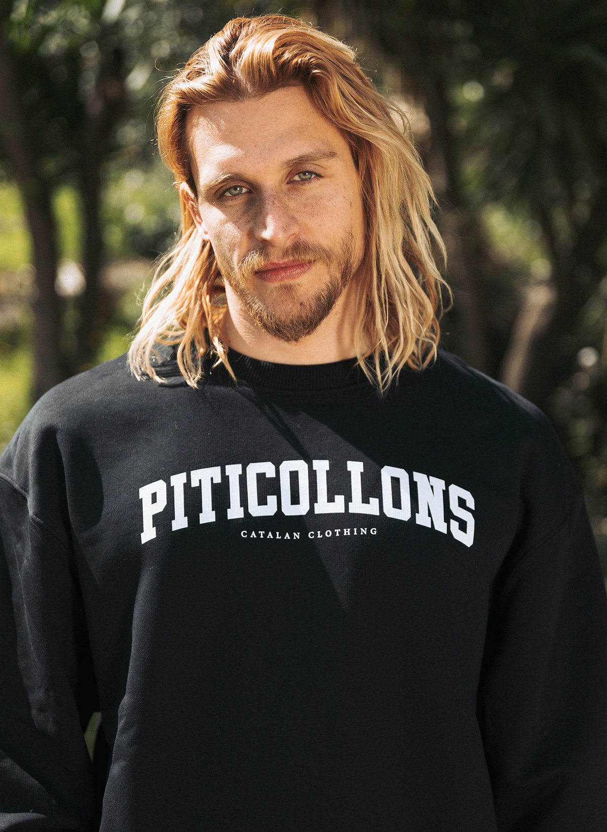 Dessuadora negra Pit i Collons