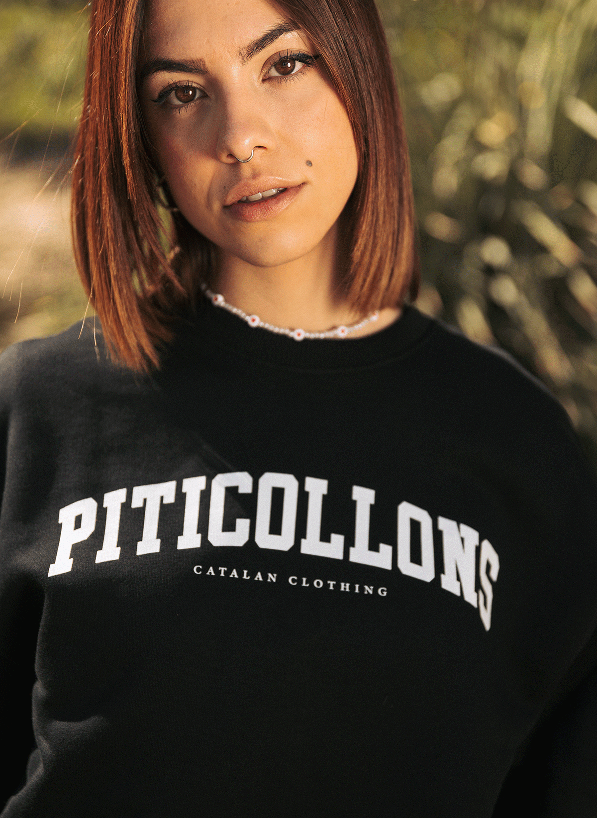 Dessuadora negra Pit i Collons