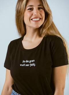 Jo de gran vull ser feliç Dona