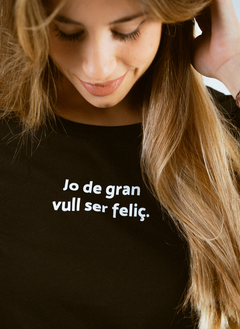 Jo de gran vull ser feliç Dona