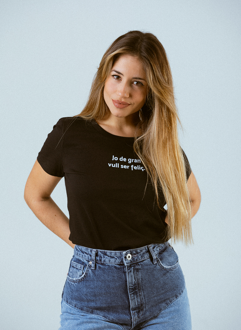 Jo de gran vull ser feliç Dona